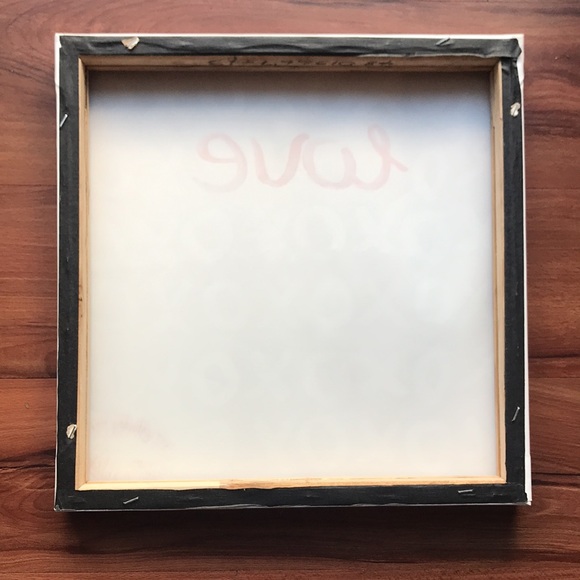 Pink and Gold “XOXO” Wall Decoration - Picture 2 of 4